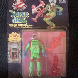 Real Ghostbusters Super Fright Features Winston Zeddmore Action figure