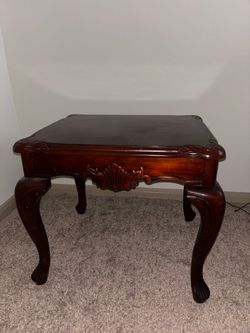 Cherry small side table