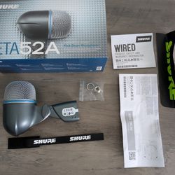 Shure beta 52a | Kick Drum Mic 