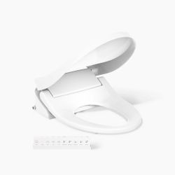 Kohler PureWash E815 Elongated bidet toilet seat with remote control $240