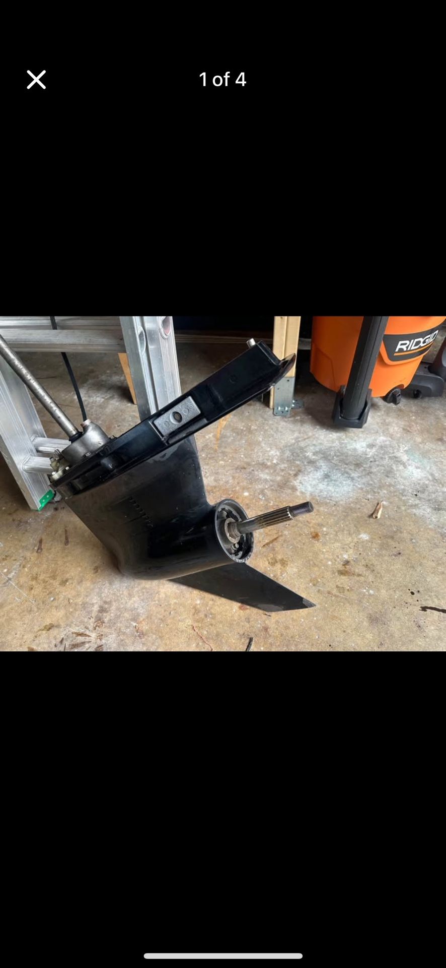 Mercury Verado Lower Unit