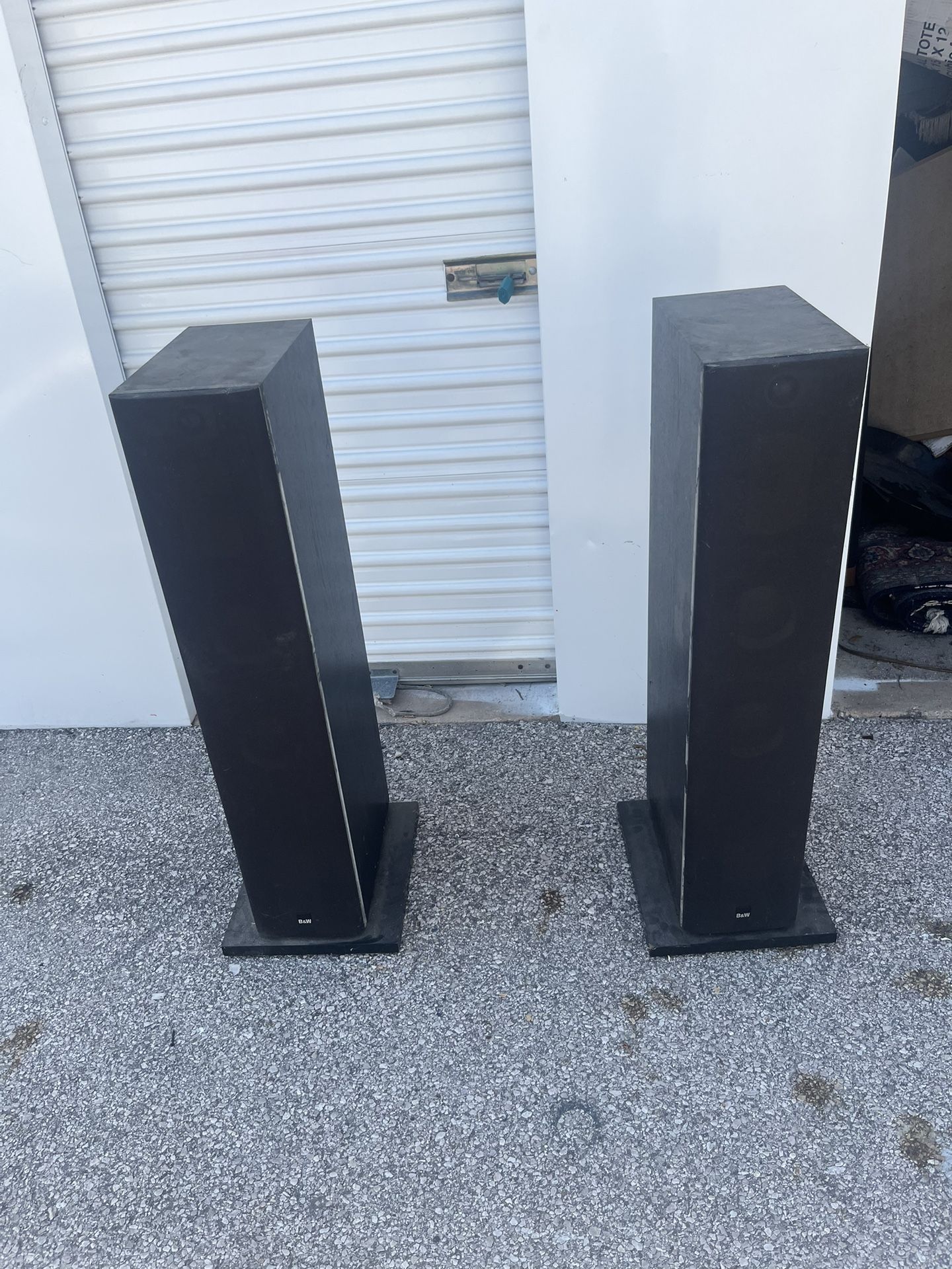 B&W BOWERS & WILKINS 683 S2 HOME AUDIO SPEAKERS,