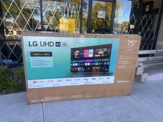 SPRING CLEANING SALE!!! 75" LG 4K LED HDR Smart 75UA7700AUA