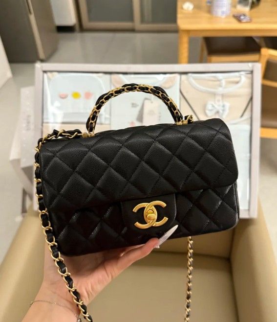 Chanel black bag