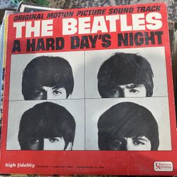 THE BEATLES A Hard Day's Night ORIGINAL 1964 stereo FIRST PRESSING 