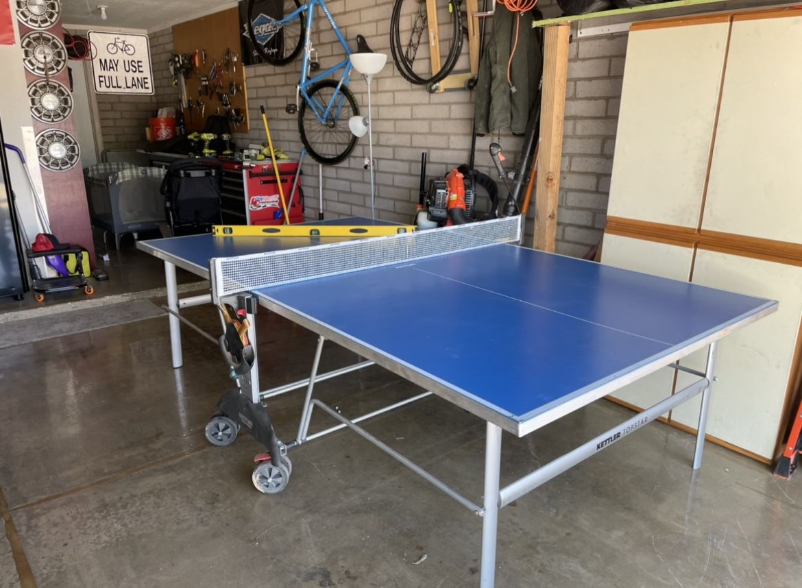 Kettler Topstar Ping Pong Table