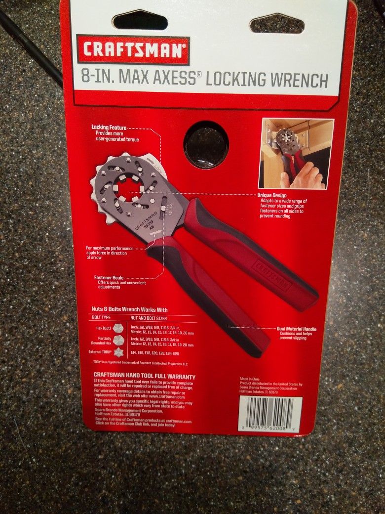 Craftsman Max Access Wrench, 8in NOS