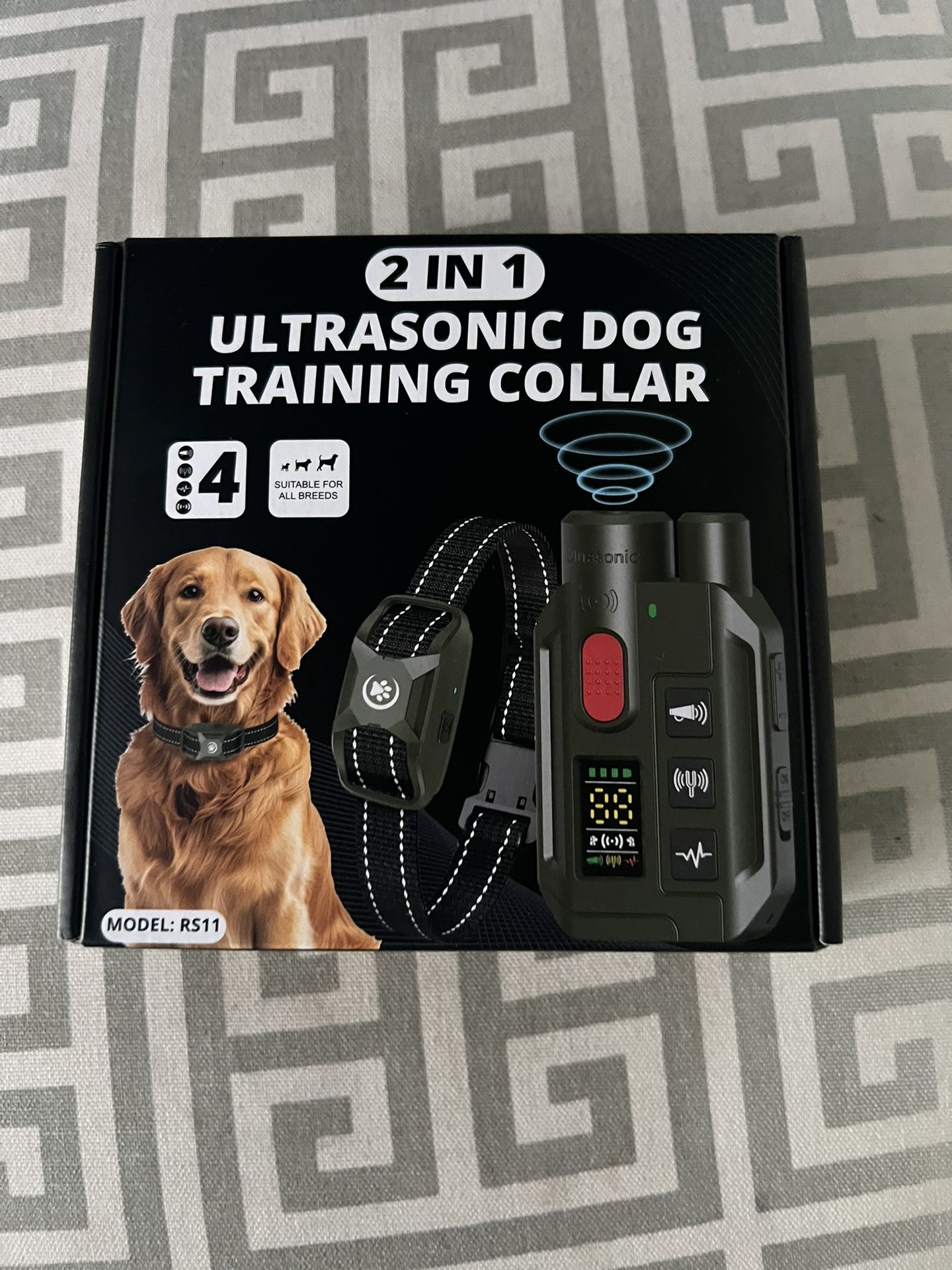 Jasonic RS11 Ultrasonic Dog Training Collar New