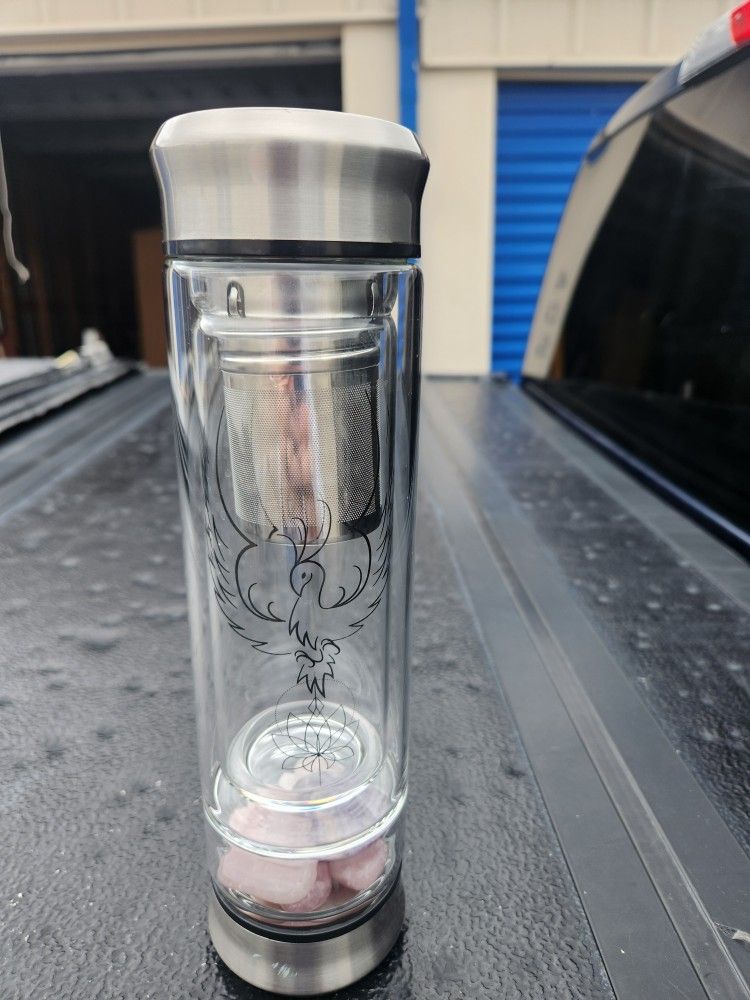 Phoenix Crystal Water Bottle