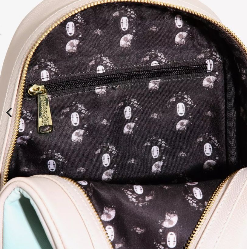 ghibli mini backpack Amazon.com | Hot Topic Her Universe Studio Ghibli My Neighbor Totoro Soot Sprites Coin Pouch GREY NONE Studio Ghibli Spirited Away No-Face