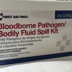 First Aid Kit - Bloodborne Bodily Fluid Spill Kit $20