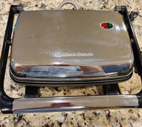 Hamilton beach Panini Maker