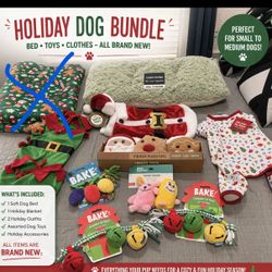 Holiday Dog Bundle – Brand New! 🐾🎄