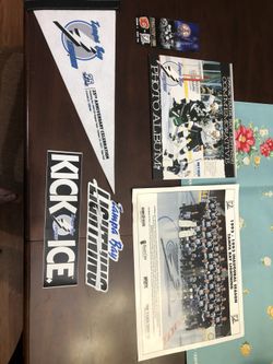 Tampa Bay Lightning Stanley Cup champions party pack