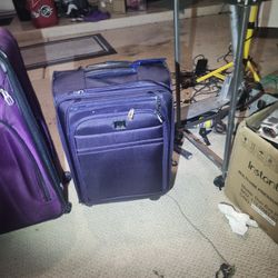 Purple Luggage