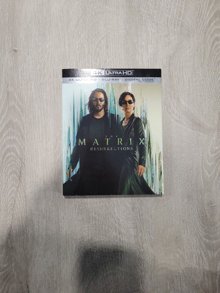 The Matrix Resurrections 4K UltraHD Blu-Ray