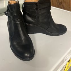 Sofft  Black Booties, Size 8