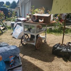 Vintage Brakefas Table Foldable Top
