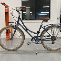Pure city step through 2024 bike 8 speed
