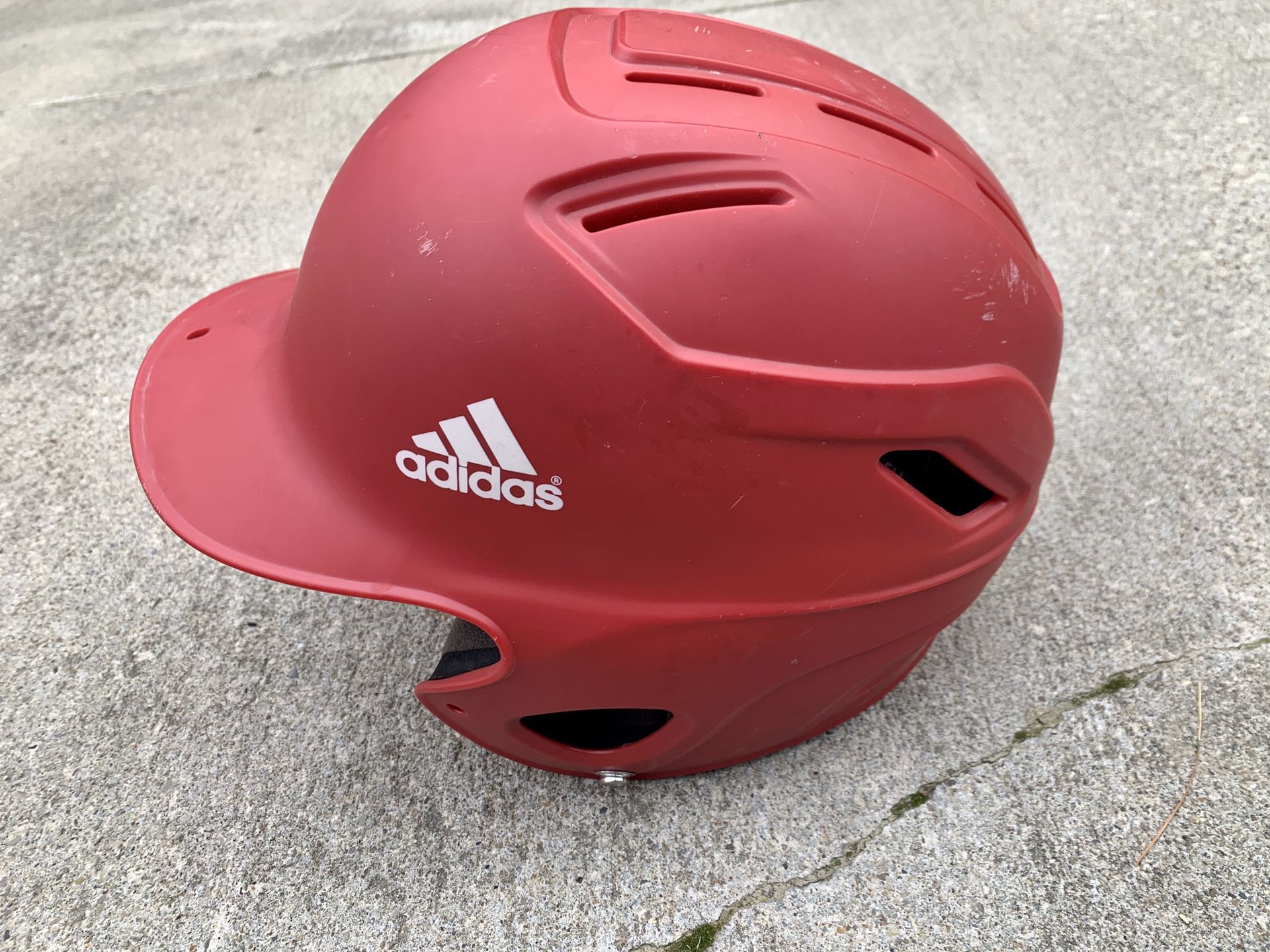 Adidas 3 Stripe Baseball Batting Helmet