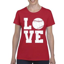 Gildan women’s t-shirt baseball large -New