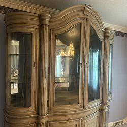150 (2pieces) china Cabinet 