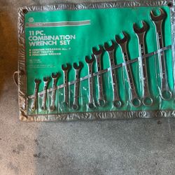 Silver line 11pc Combination Wrench Set