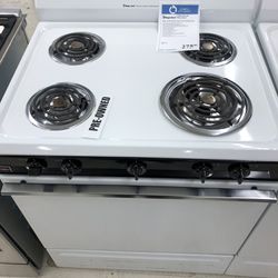 Preowned Electric Stove (Warranty included)
