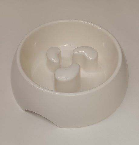 Martha Stewart Pets slow feeder dog food bowl $3 FIRM