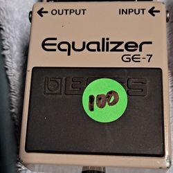 Ecualiser Boss Excelentes Condiciones 