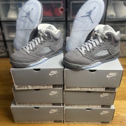 Wolf grey Jordan 5s some left $170-330