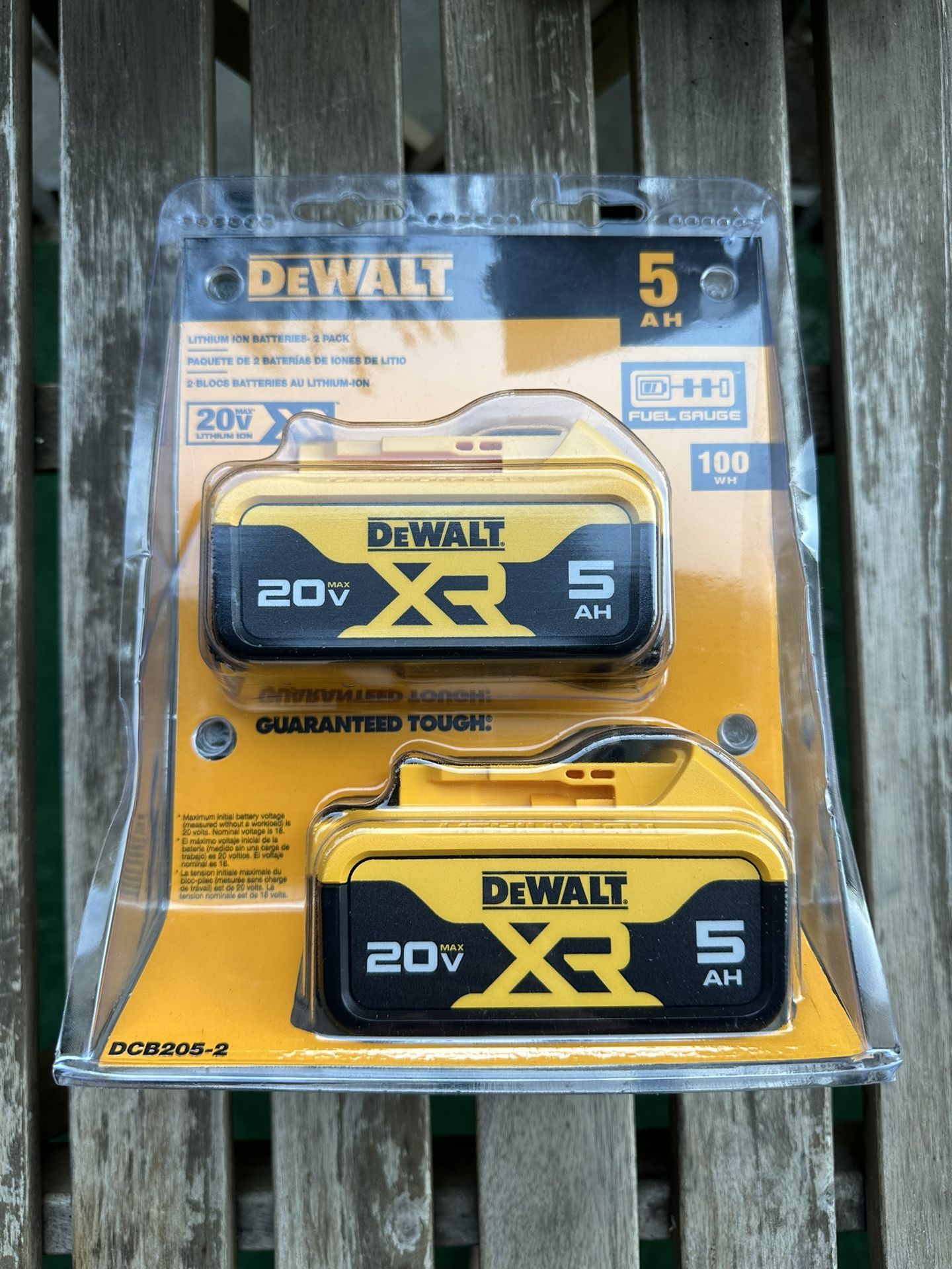 Dewalt battery 5ah pack