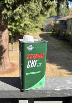 Fuchs Titan CHF 11S Power Steering / Hydraulic Fluid, 1L – New Sealed Can