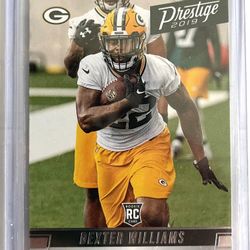 2029 Panini-Prestige Football RC Dexter Williams 