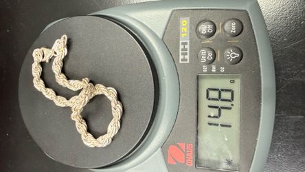 .999 silver bracelet 8in