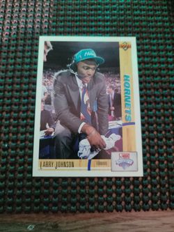 Larry Johnson 1992 Upper Deck NBA Draft Rookie #2