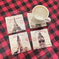 World coasters Set Of 4