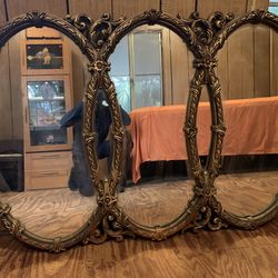 Ornate mirrors