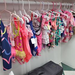 Girls Bathing Suits Size 2T, 3T, & 4T