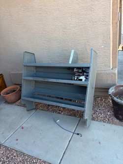 Steel Cargo van shelf