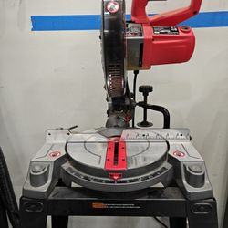 7-1/4" Craftsman Single Bevel Compound Miter Saw with Stand