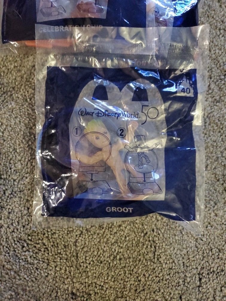 Mcdonalds 50th Anniversary Disney World Toy