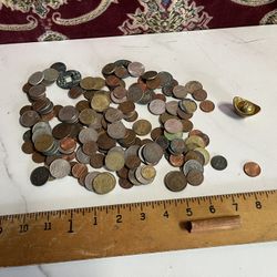 Foreign And United States Coins 