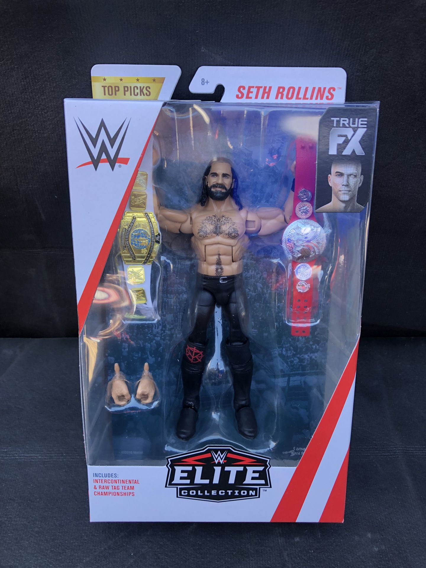 WWE elite collection action figure Seth Rollins
