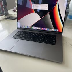 2021 MacBook Pro 16” M1 Pro Chip 512SSD