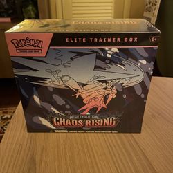 Sealed Pokemon TCG Chaos Rising ETB 💦💦