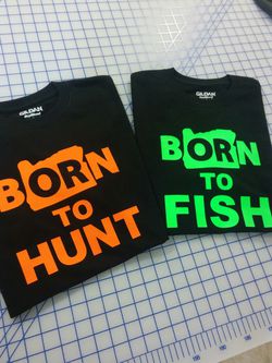 New born to fish/hunt