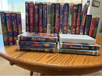 Disney VHS movies! 🍿