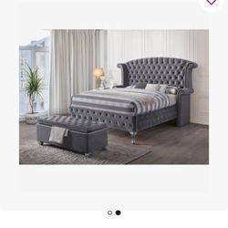 New King size bed frame 