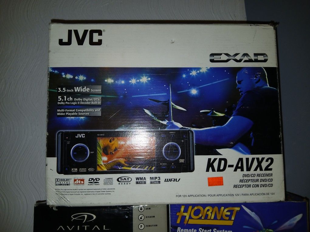Jvc Dvd Cd No Bluetooth Brand New Face-off Remote Very Nice Radio $200firm Price Pickup Only Serious Buyers Please Yes It Is Avaliable